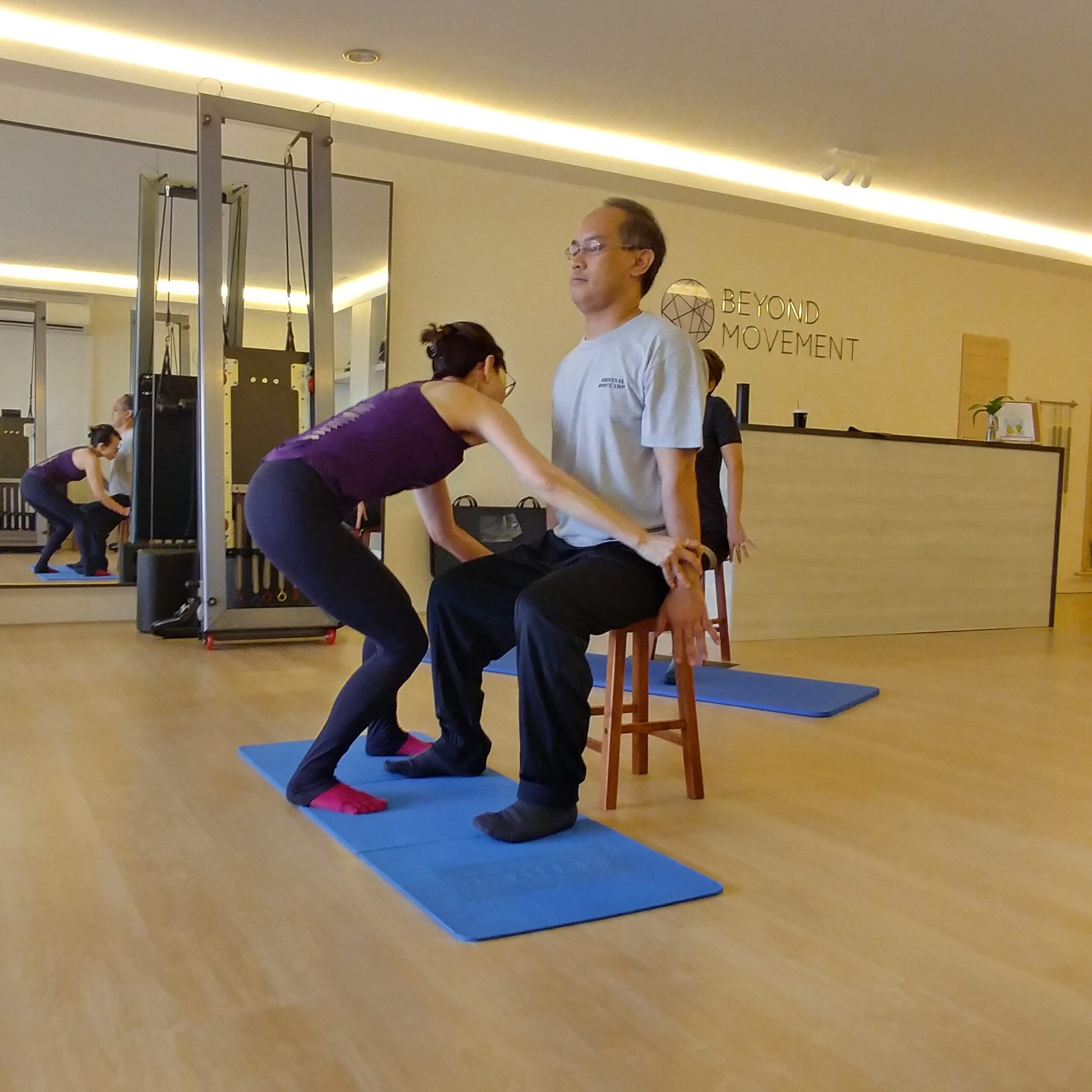 An interesting class at BEYOND MOVEMENT