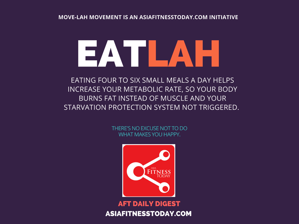 Mini meals for metabolic hike