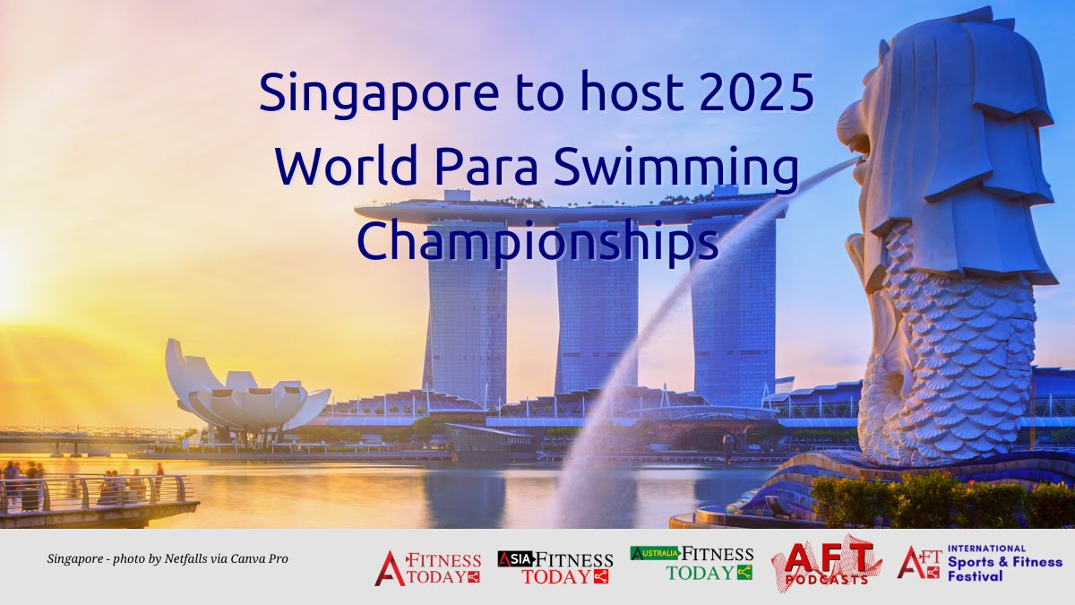 Singapore to host 2025 World Para Swimming Championships