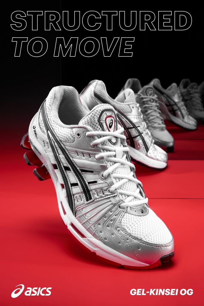 ASICS relaunches GEL-KINSEI™, its iconic early millennial runner