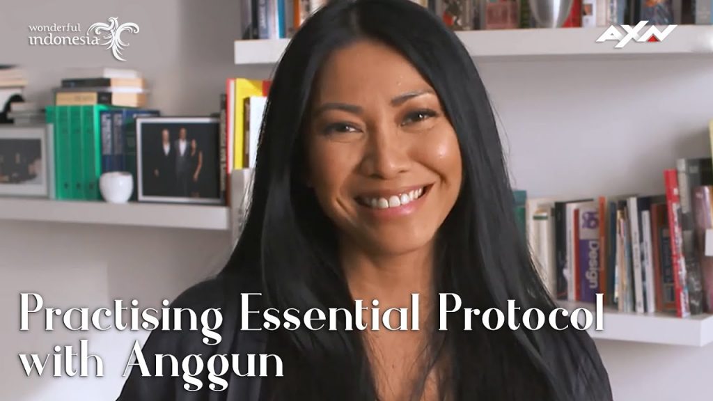 Anggun gives a message of hope
