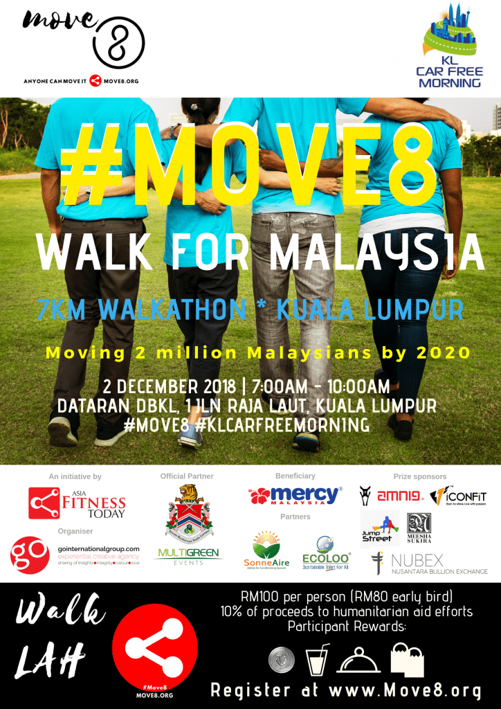 #Move8 Walkathon 2 December 2018